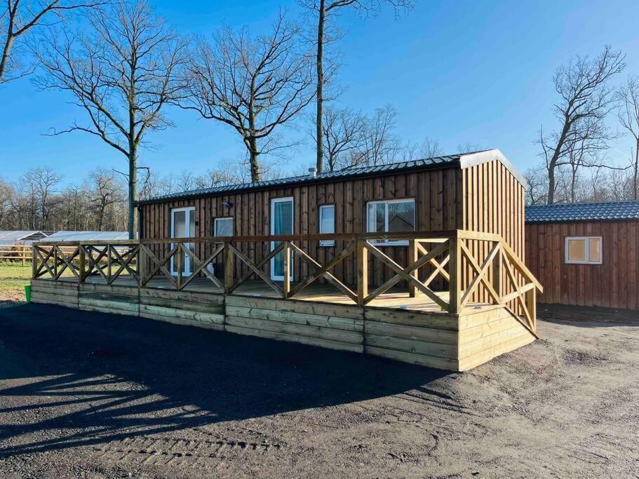 Chalet Dans La Foret Proche Disney La Houssaye-en-Brie Exterior foto